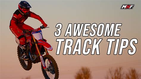 3 Awesome Dirt Bike Track Tips Youtube