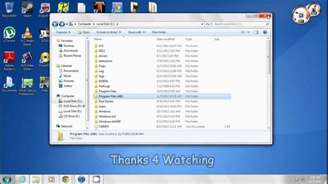 Ritchie let us c by yashavant kanetkar How to find Program Files (x86) folder in Win 7 - YouTube