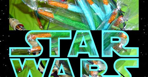 Star Wars Kyber Crystal Candy Pretzel Lightsabers Recipe And Label