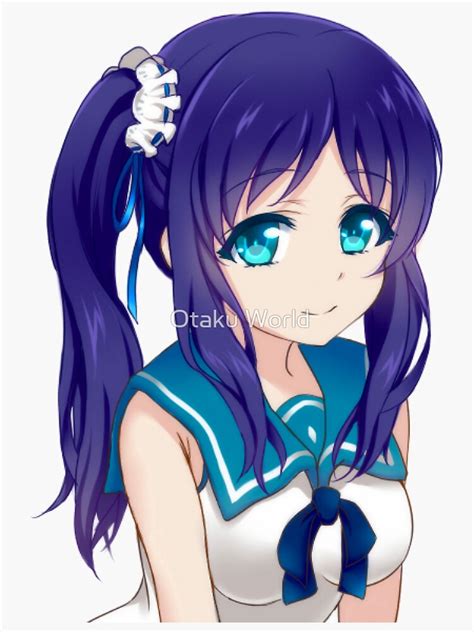 Chisaki A Lull In The Sea Sticker For Sale By Otakuword Redbubble