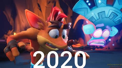 A Evolução De Crash Bandicoot 1996 2020 Youtube