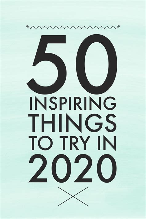 Let 2020 Be The Year You Try New Things If You Are Looking For A Way
