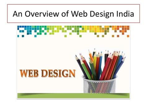 An Overview Of Web Design India