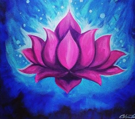 Spiritual Art Paint Night Lotus Flower Mondazzi Book Bead And Crystal