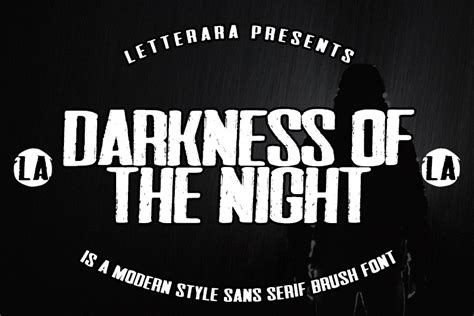 Download Darkness Of The Night Font