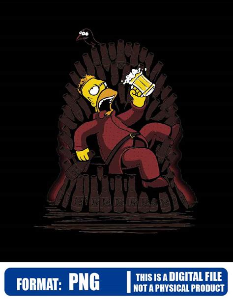 The Simpsons Homer Game Of Beers Png High Resolution Png Clip Art