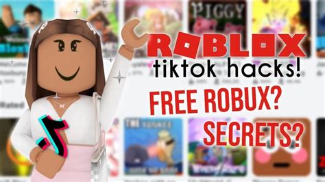 Viral Roblox Tiktok Hacks Free Robux Secrets And More
