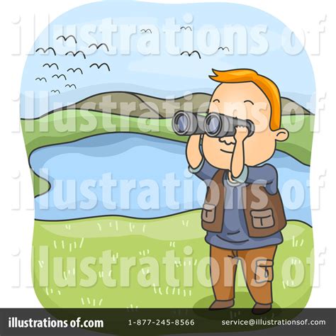 Bird Watching Clipart 1227999 Illustration By Bnp Design Studio