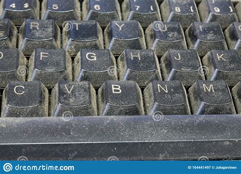 Very Dirty And Dusty Keyboard Stock Image Image Of Dirty Disease