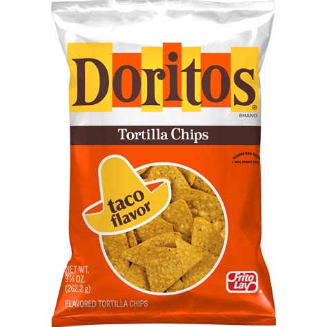 Doritos Taco Flavored Tortilla Chips 9 14 Oz