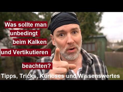 Der dunkle boden wird sichtbar und stört das gesamterscheinungsbild. Rasen kalken vertikutieren mähen wann wie und warum - Was ...