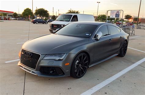 With the recent launch of the audi rs6 and rs7, plus the bmw m3 and bmw m4 performance cars on our shores. Find Of The Day: Audi RS7 in Daytona Gray Matte