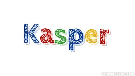 Kasper Лого Бесплатный инструмент для дизайна имени от Flaming Text