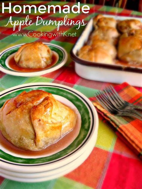 Homemade Apple Dumplings