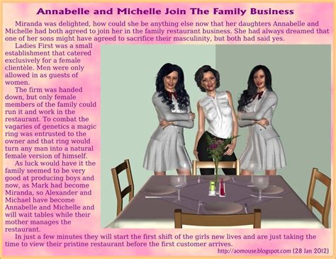 Anne Oni Mouse TG And The Rest Annabelle And Michelle Join The Family Business