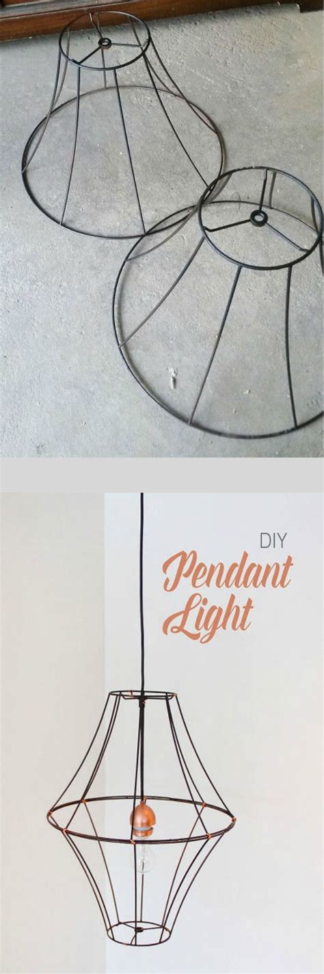 Diy And Crafts Diy Lampshade Pendant Light