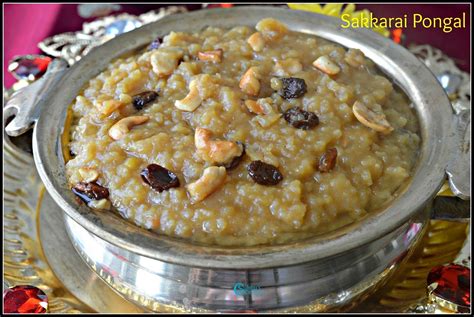 Chakkara pongal is a delicacy made from newly. Sweet pongal recipe | Chakkara pongali | Sakkarai pongal ...