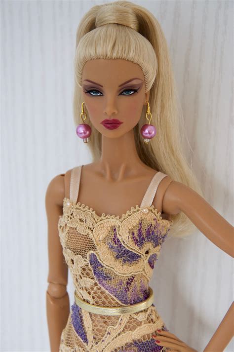 fashion royalty doll barbie style cheveux barbie robe barbie