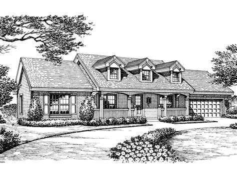 Foxmyer Country Ranch Home Plan 007d 0134 Search House Plans And More