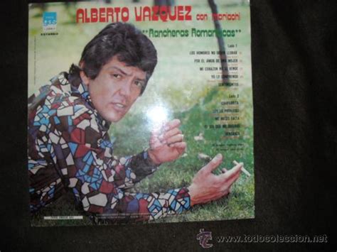 Alberto Vazquez Con Mariachi Lp Rancheras Roman Comprar Discos Lp