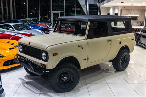 1971 International Scout Removable Top Suv Fresh Restoration Inventory