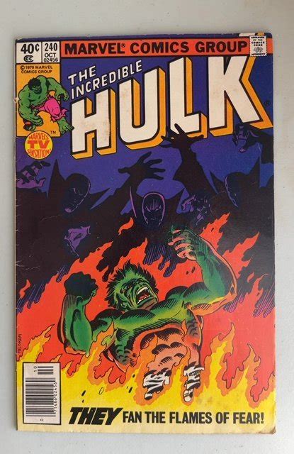 The Incredible Hulk 240 1979 Comic Books Bronze Age Marvel