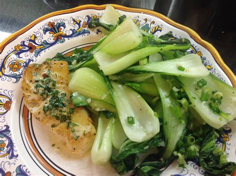 Sea Bass And Bok Choy Three Daughter S Food Blog