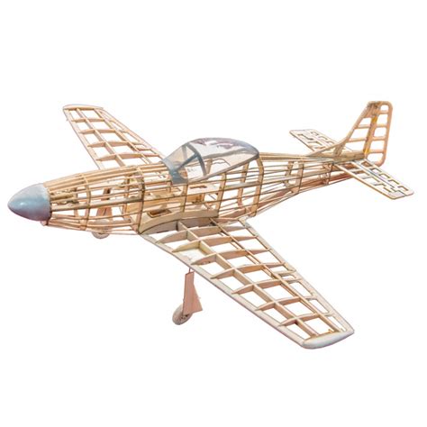 Upgraded P Rc Laser Cut Plane Balsa Wood Model Airplane Kit Wingspan