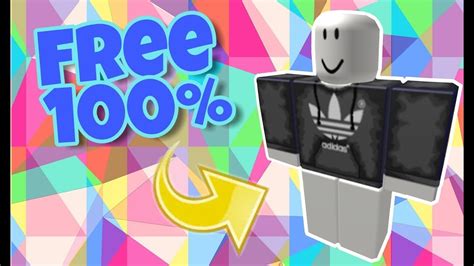 How To Make Adidas T Shirt In Roblox For Free Working Youtube