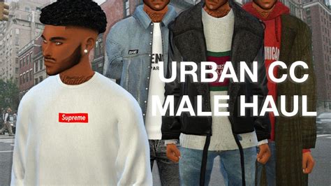 The Sims 4 ¦ Lit Male Cc Haul Lookbook And Links Youtube