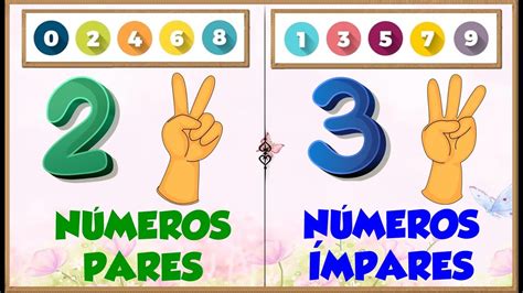 Números Pares E Números Ímpares║aprenda A Diferenciar ║aula Exemplos
