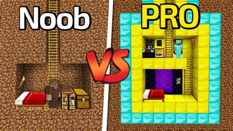 Noob Vs Pro Minecraft 1 Youtube