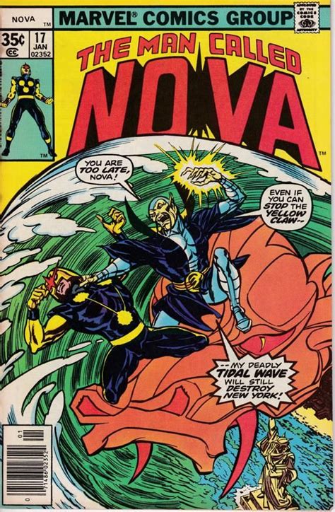 Nova 17 January 1978 Marvel Comics Grade Fine Marvel Comics Covers