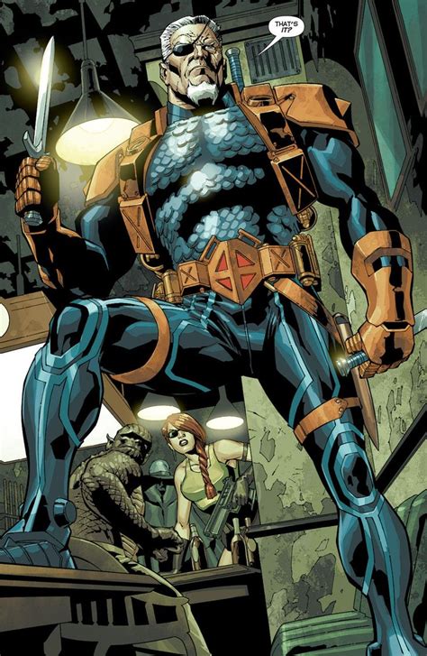 Slade Wilson Deathstroke Deathstroke Comics Deathstroke Comic Villains