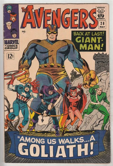 Avengers The 28 May 66 Vfnm High Grade Avengers Comic Books