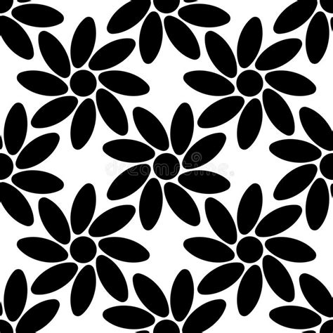 Seamless Flower Pattern Stock Vector Illustration Of Hexagon 94456632