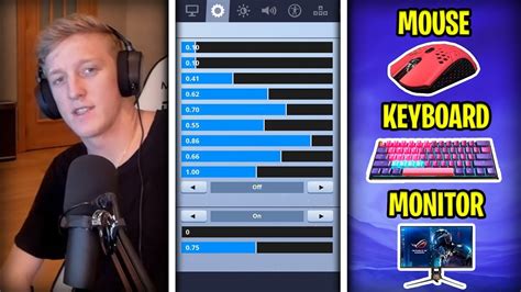 Tfue Fortnite Settings And Keybinds New Mouse And Keyboard Youtube