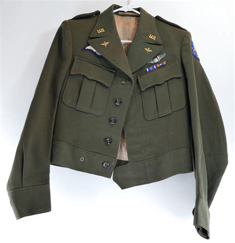 Us Original Super Rare Ww2 Usaaf 5th Air Force Pilots Ike Jacket With