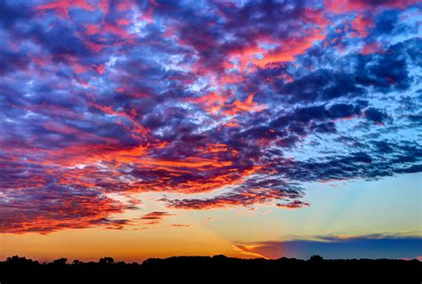 Big Sunset Sky Photograph By Anna Lee Cappaert Pixels