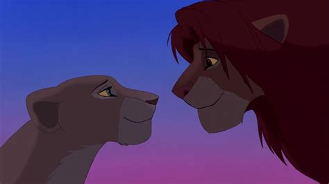 Simba And Nala In Love Disney Kiss The Lion King 1994 Disney Lion King