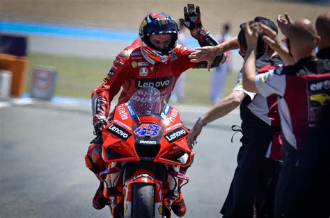 2021 Spanish Motogp Results Jack Miller Wins In Ducati 1 2 Finish