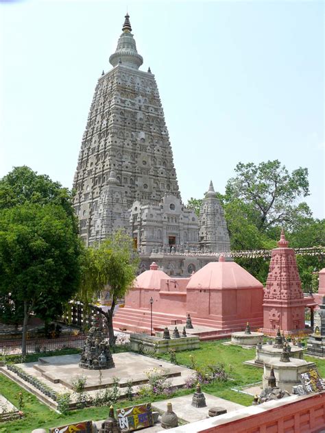 The Sacred Mahabodhi Temple Of Bodh Gaya In Bihar India The Cultural