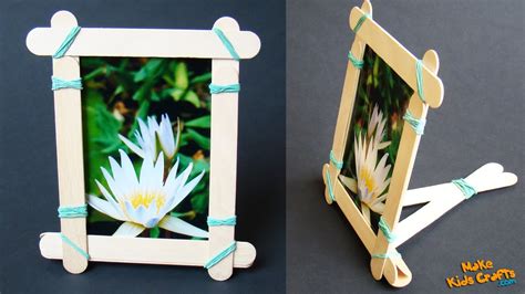 How To Make Ice Cream Sticks Photo Frame Popsicle Stick Picture