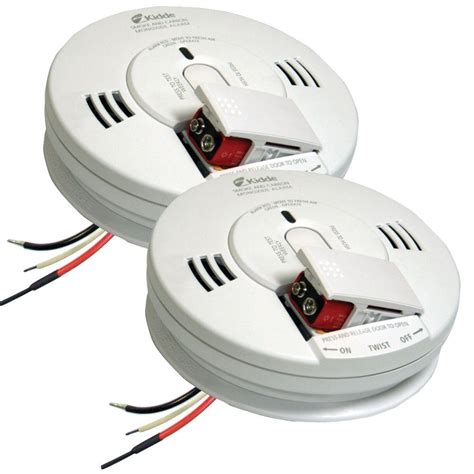 This is a kidde 10sco combined smoke and carbon monoxide detector. Kidde FireX 120-Volt Hardwired Photoelectric Combination ...