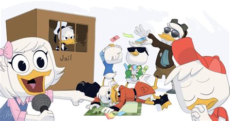 Ducktales Crew By Tc 96 On Deviantart Cartoon Crossovers Cartoon Tv