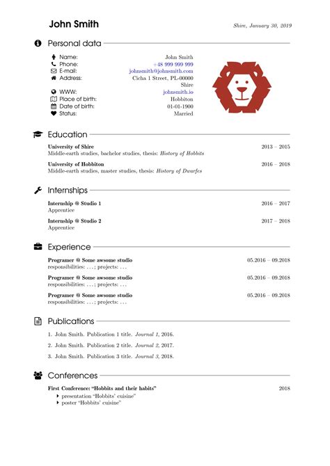 A number of documents are. GitHub - andywiecko/MultiLangCV: Multi language LaTeX CV ...