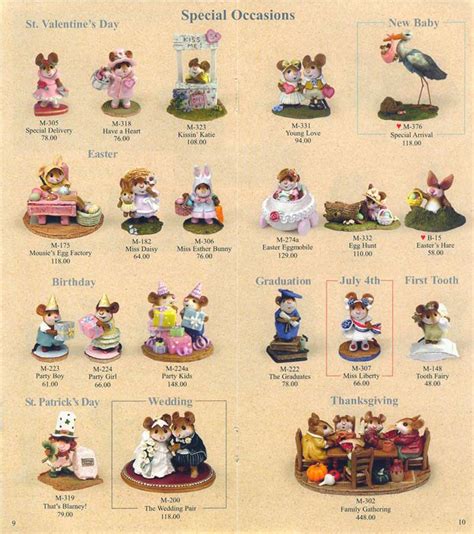 2008 2009 Wee Forest Folk Catalog Wee Folk Hand Painted