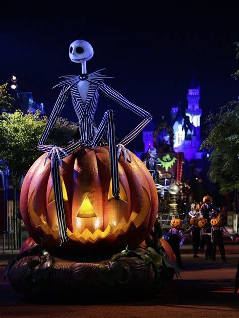 Nightmare Before Christmas Parade Float At Disney World In Hong Kong