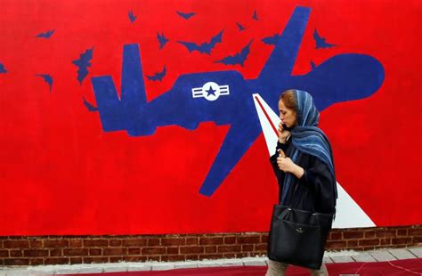 Iran Unveils Anti American Murals At Former Us Embassy Celebrating 1979 Takeover National