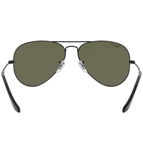 Ray Ban 3025 Aviator Sunglasses Black Mainline Menswear United States
